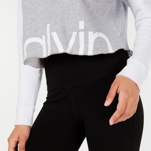 Calvin Klein crop hoodie small